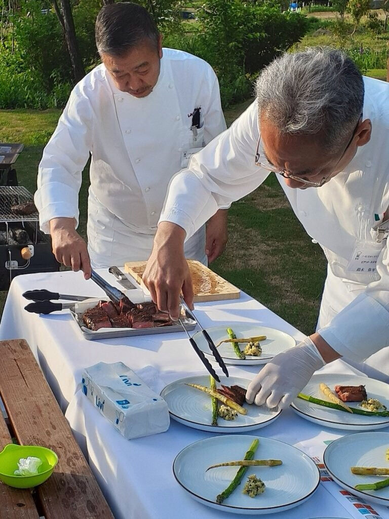 日本イタリア料理協会 と 八海山 の コラボディナー が開催