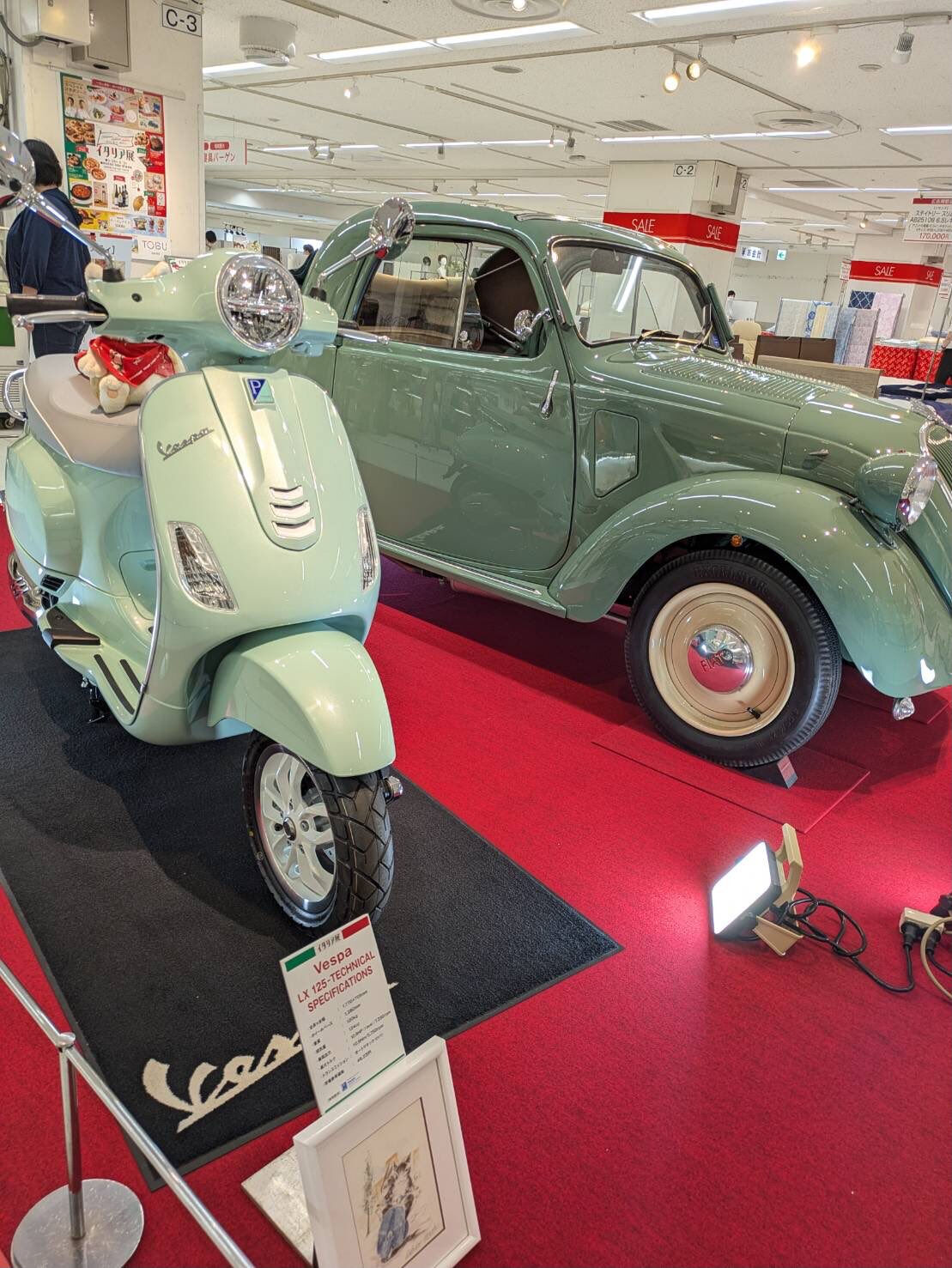 池袋東武の『イタリア展』が始まりました